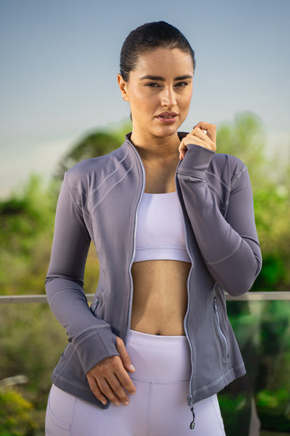 Chaqueta Flexible Fit - Plomo Excalibur