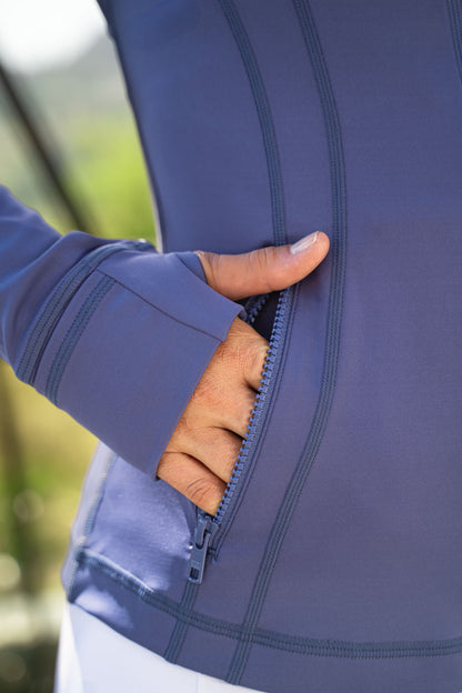 Chaqueta Flexible Fit - Azul Crown