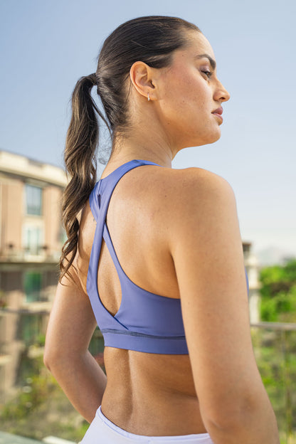 Brasier Deportivo Basic One - Azul Denim