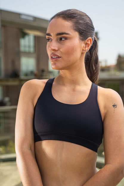 Brasier Deportivo Basic One - Negro Pure