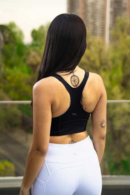 Brasier Deportivo Basic One Plus - Negro Pure