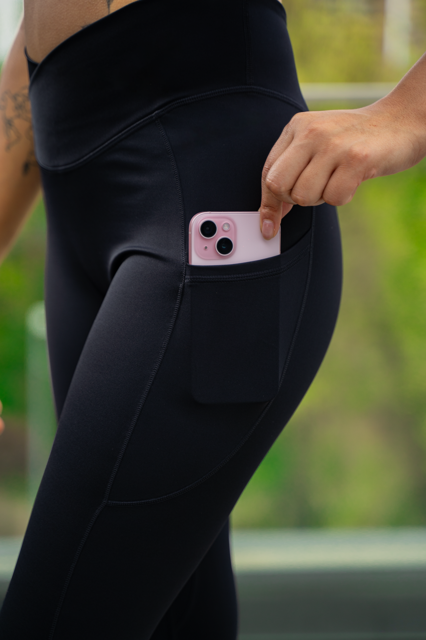 Calza Skin Feel 3 - Crossed - Negro Pure