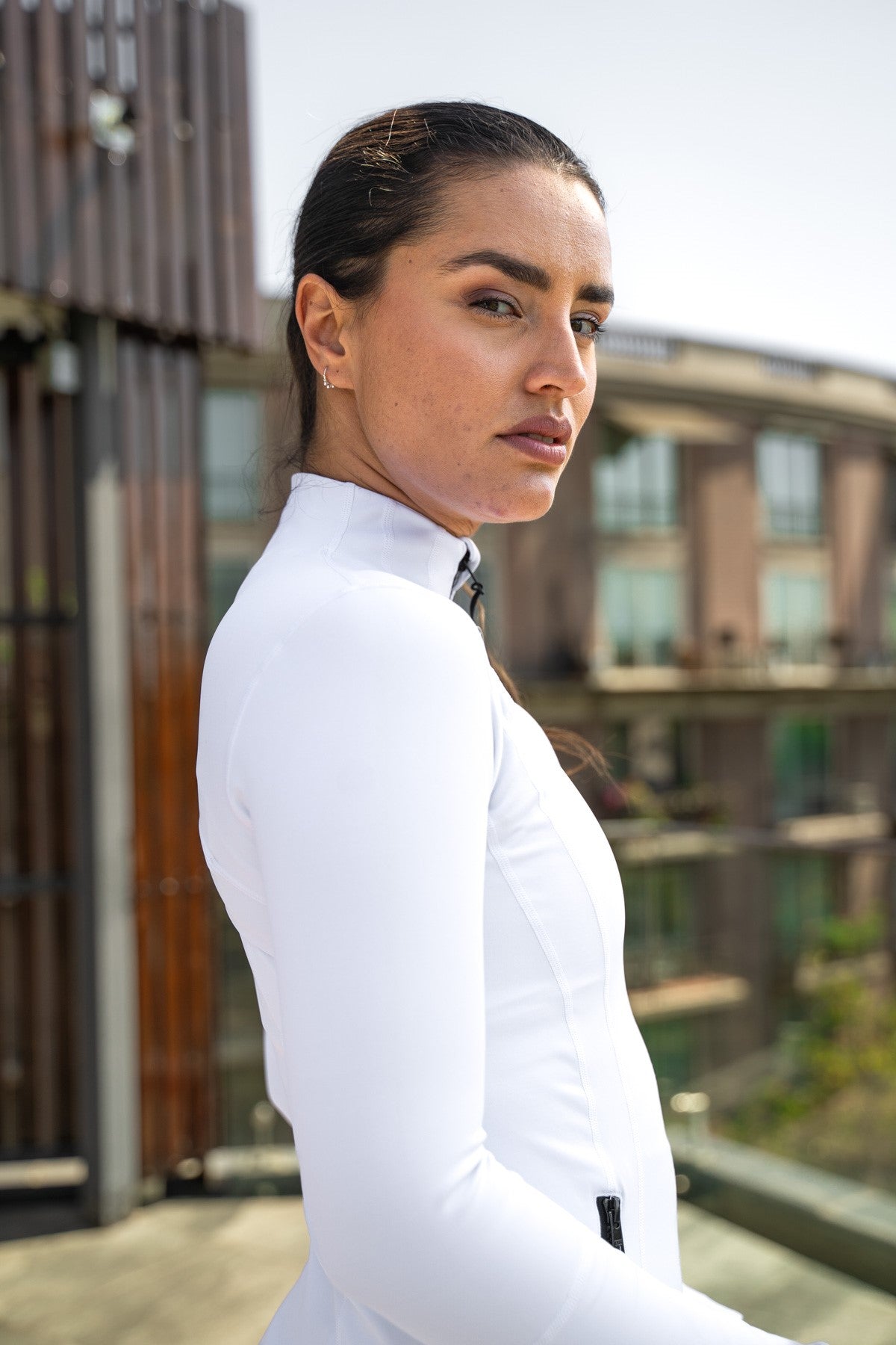 Chaqueta Flexible Fit - Blanco/negro Pure