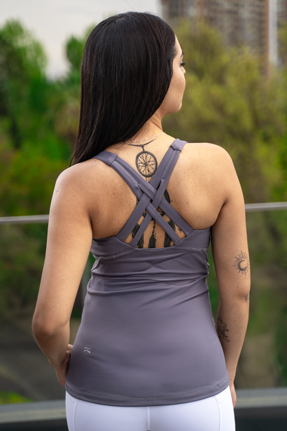 Top deportivo Full Coverage Plus Plomo Excalibur