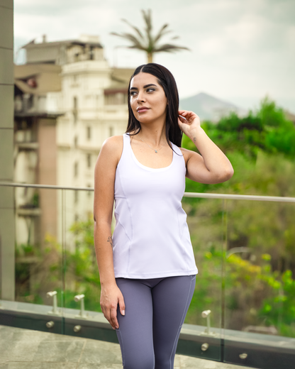 Top deportivo Full Coverage Plus Lila Hush