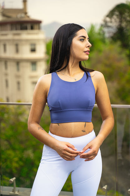 Brasier Deportivo Basic One Plus - Azul Crown