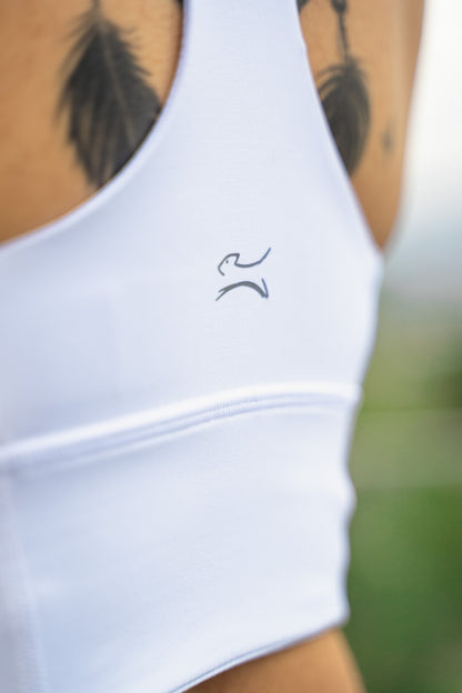 Brasier Deportivo Basic One Plus - Blanco Pure