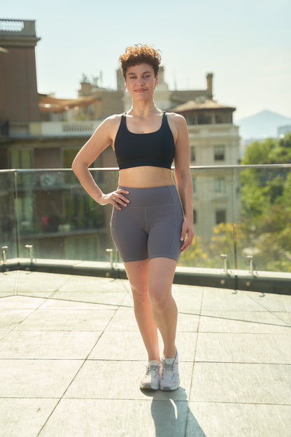 Brasier Deportivo CrissCross - Negro Pure