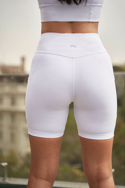 Calza Skin Feel 3 - Crossed/short - Blanco Pure