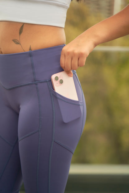 Calza Skin Feel 2 - Cuts - Azul Crown