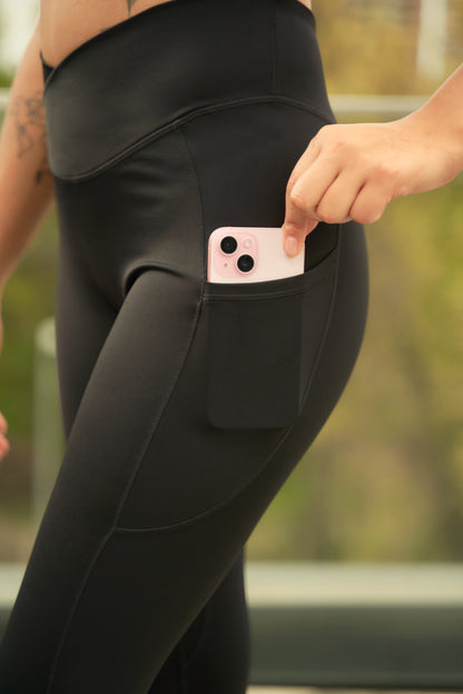 Calza Skin Feel 3 - Crossed - Negro Pure