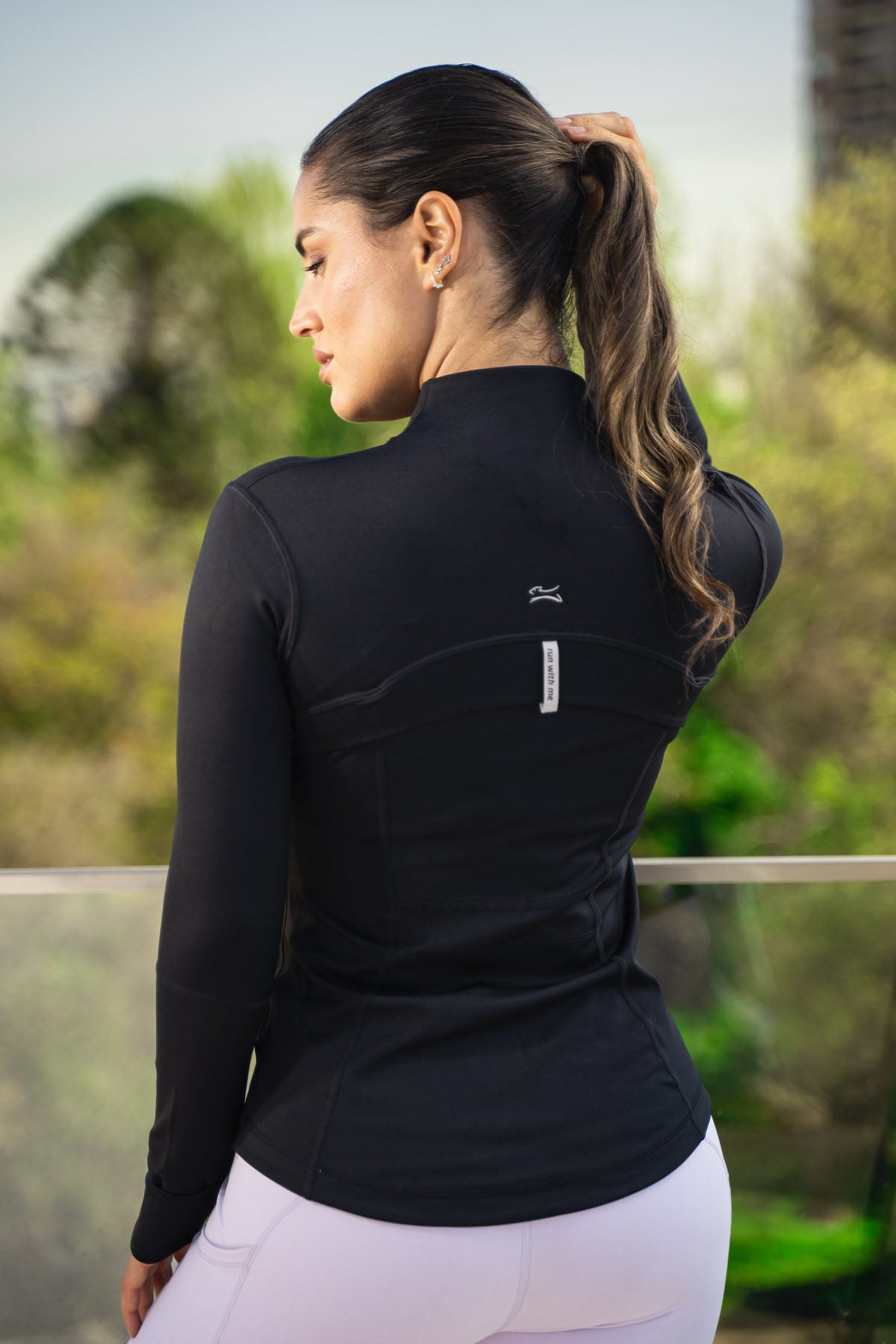 Chaqueta Flexible Fit - Negro Pure