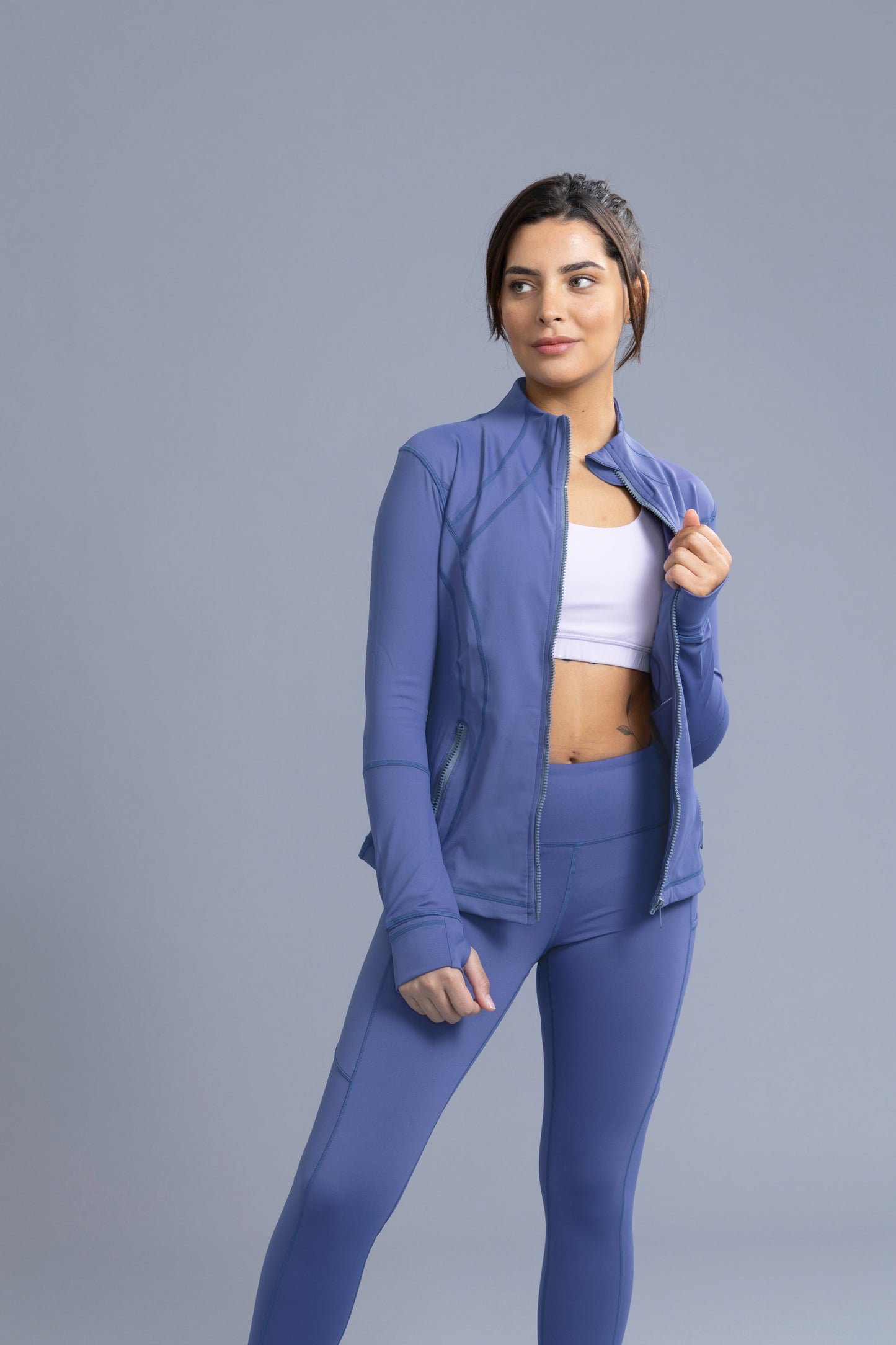 Chaqueta Flexible Fit - Azul Denim