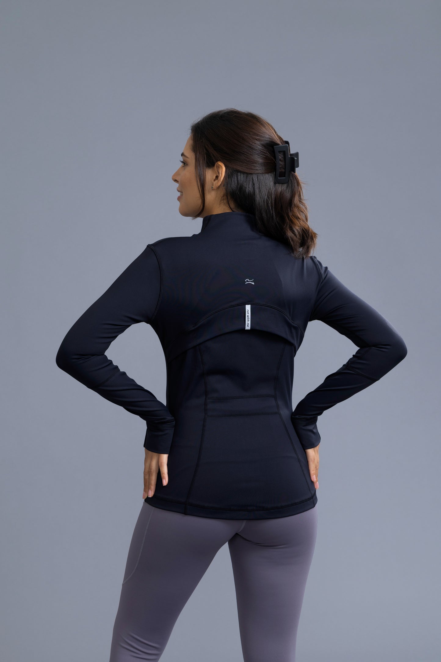 Chaqueta Flexible Fit - Negro Pure