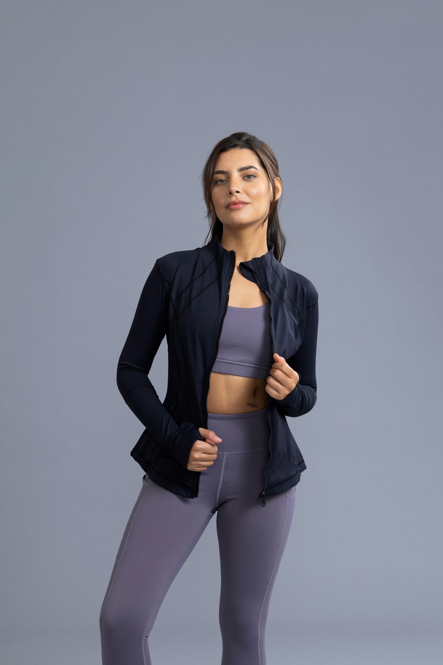 Chaqueta Flexible Fit - Negro Pure