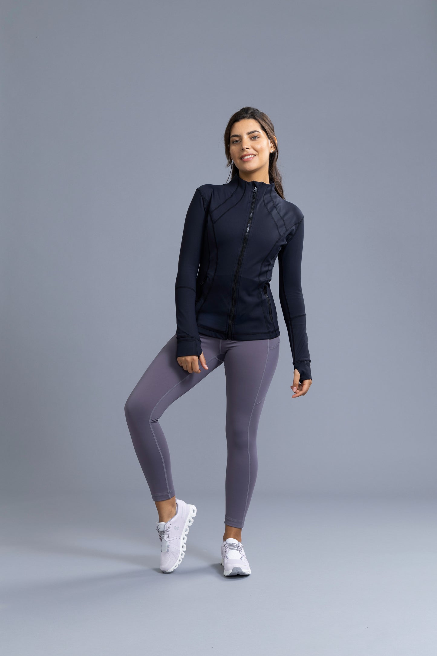 Chaqueta Flexible Fit - Negro Pure