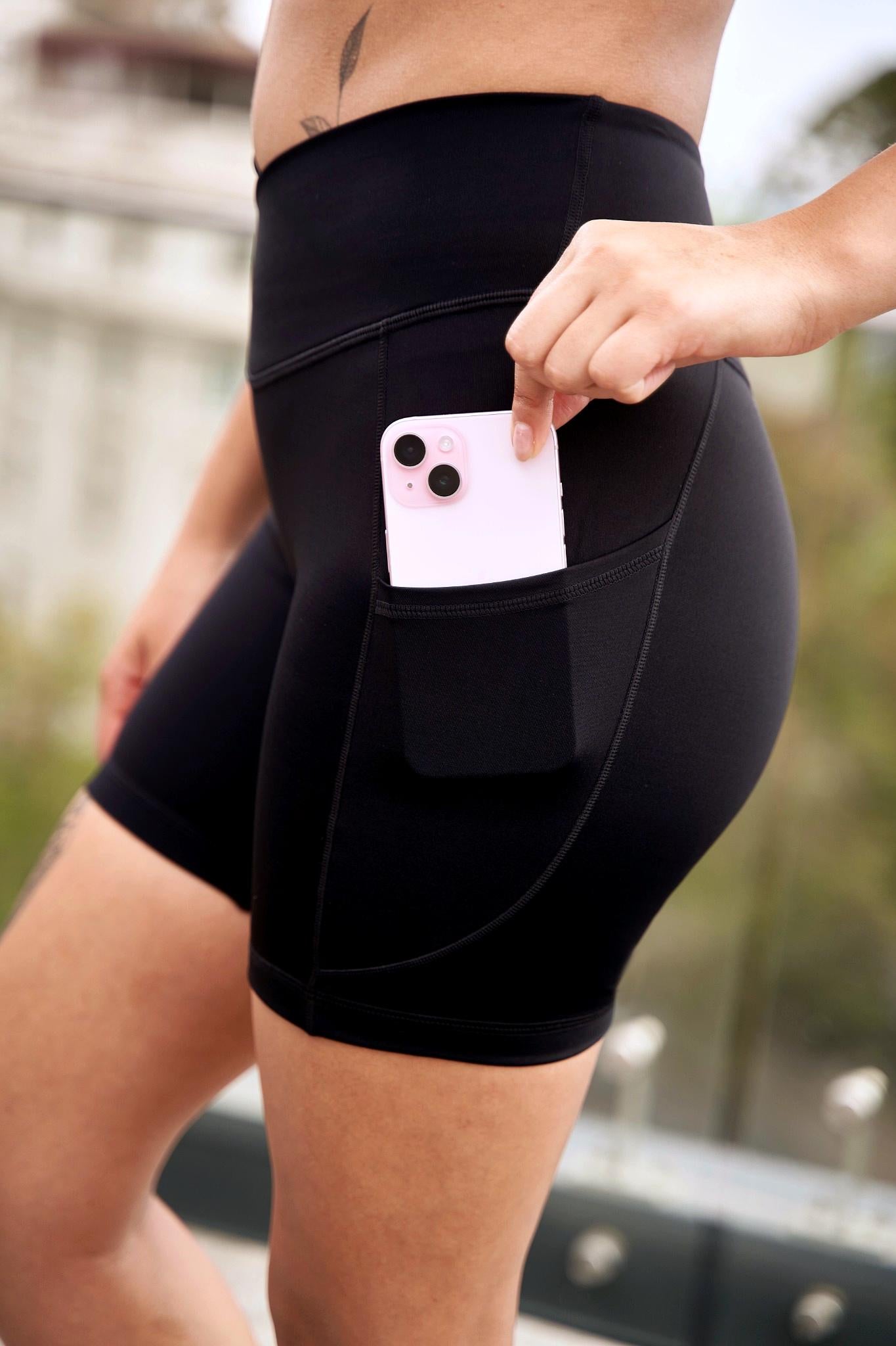 Calza Skin Feel 3 - Crossed/short - Negro Pure