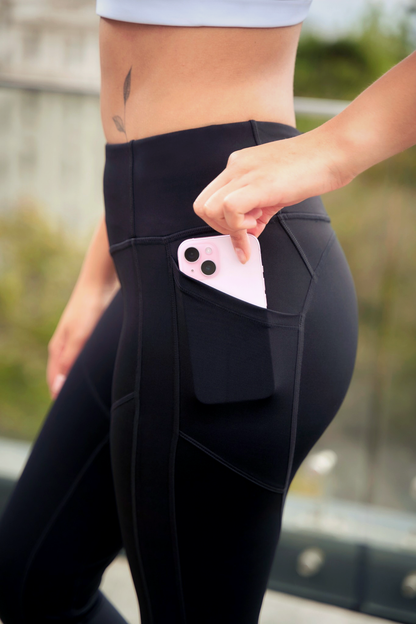 Calza Skin Feel 2 - Cuts - Negro Pure